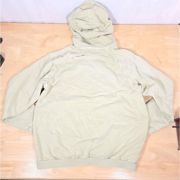 Kith Hoodie Men's Sz L Light Mint Green Small Logo Patch Sweatshirt 100% Cotton - Picture 9 of 12